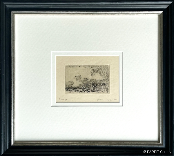 ENSOR James - The thunderstorm